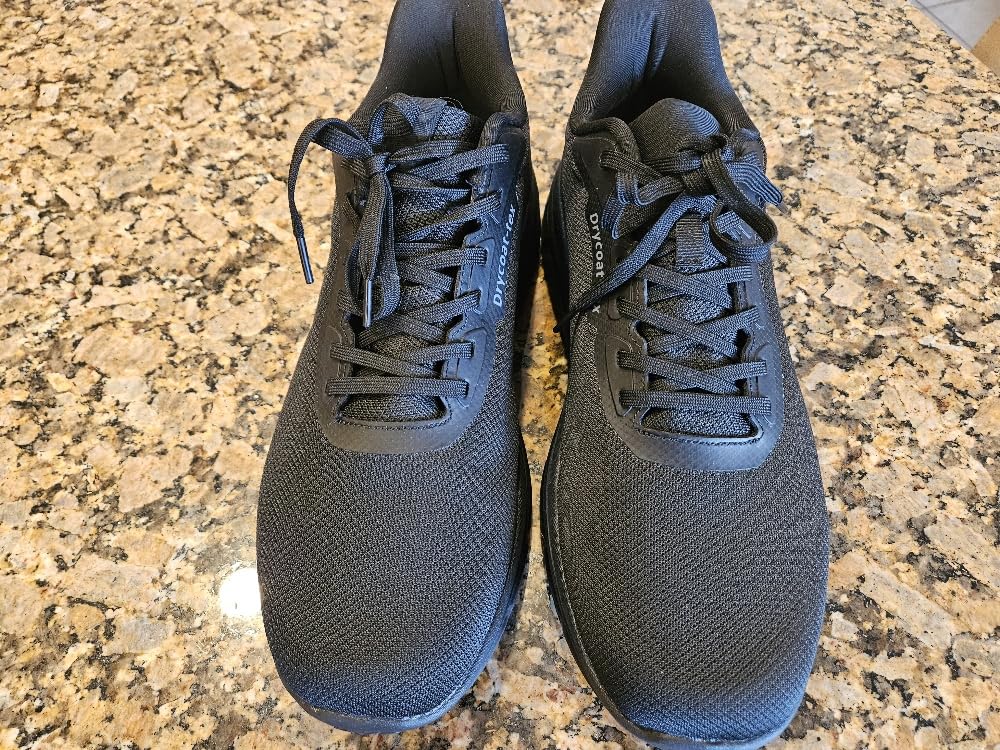 Men's Non Slip Work Shoes Waterproof Easy Slip Sneakers for Kitchen Restaurant Chefs Nurses with Arch Fit Support Orthopedic customer photo 1
