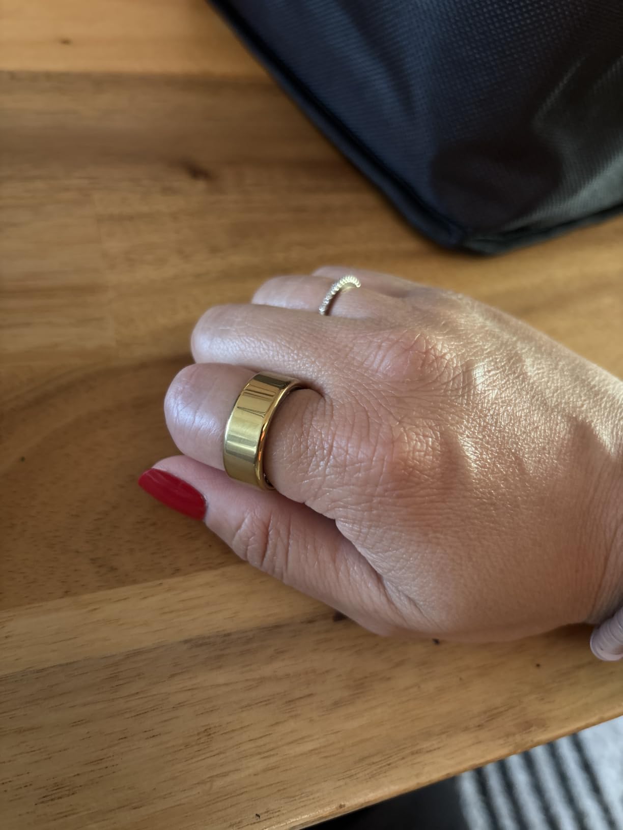 Smart Ring Fitness Tracker for Men & Women with Sleep, Heart Rate & SpO2 customer photo 1