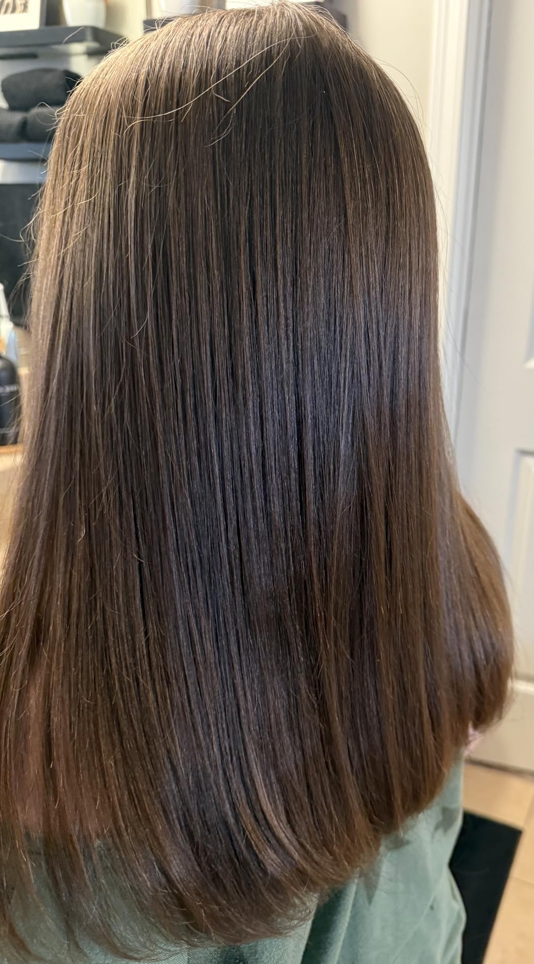 Terviiix Flat Iron Hair Straightener, Cover More Hair in One Pass, 1.75 in | 2x Faster Styling for Thick Coarse Curly Hair, 4.7 inch Long 3D Floating Plates, Salon 450°F, Ionic & Ceramic, Less Damage customer photo 1