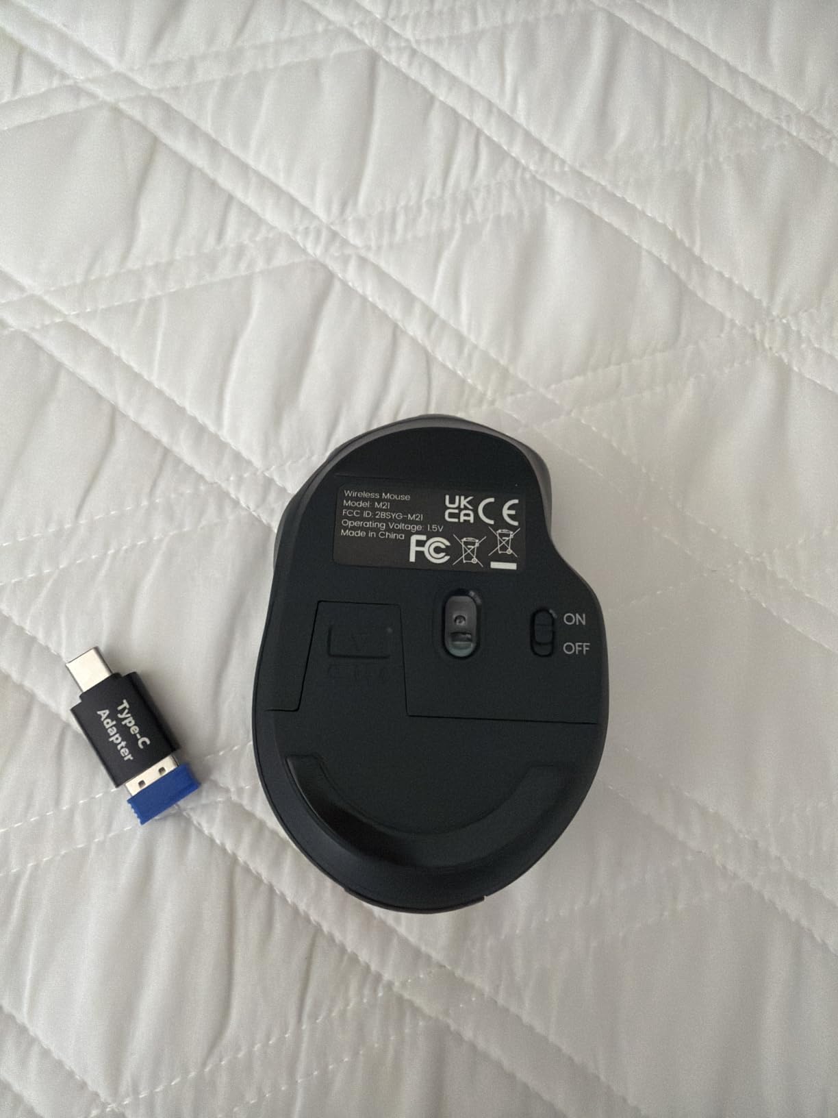 Wireless Mouse for Laptop, Quiet Cordless Computer Mice for Office & Travel customer photo 1