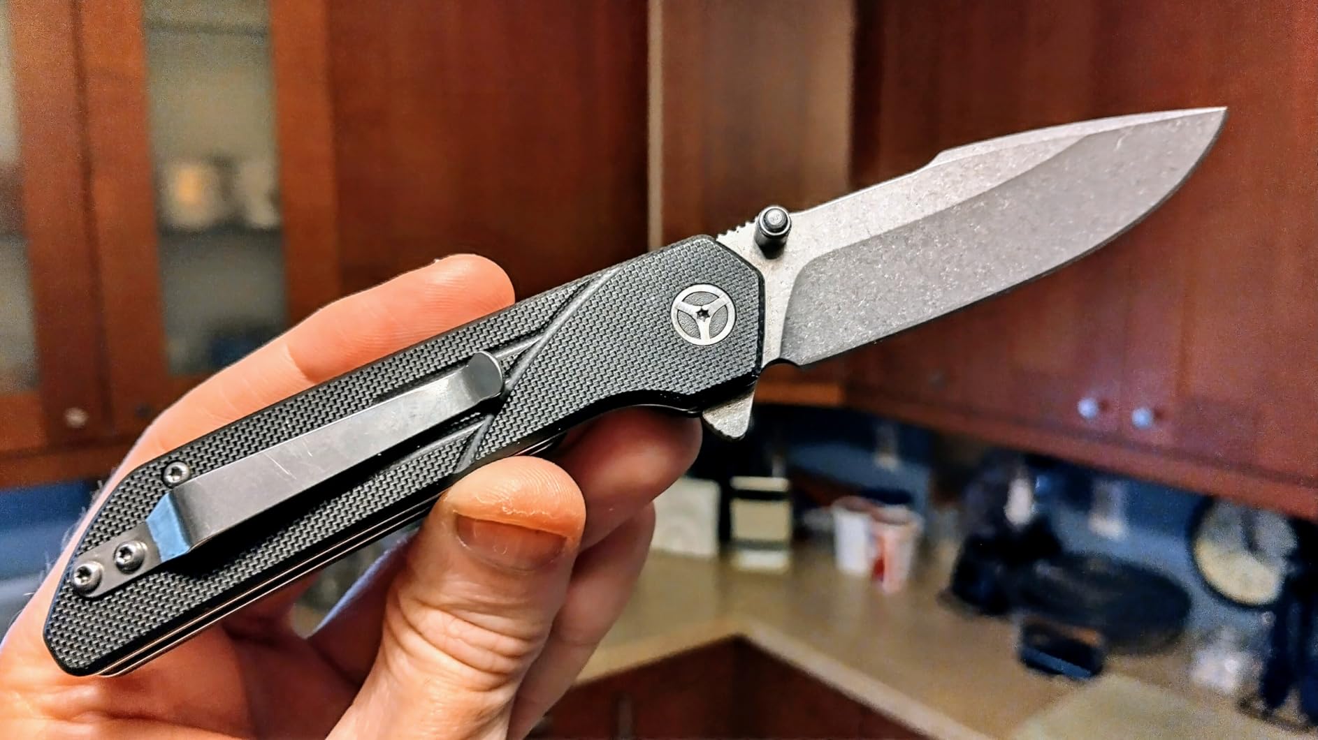 EDC Folding Pocket Knife with G10 Handle and 1.4116 Steel | 3.15