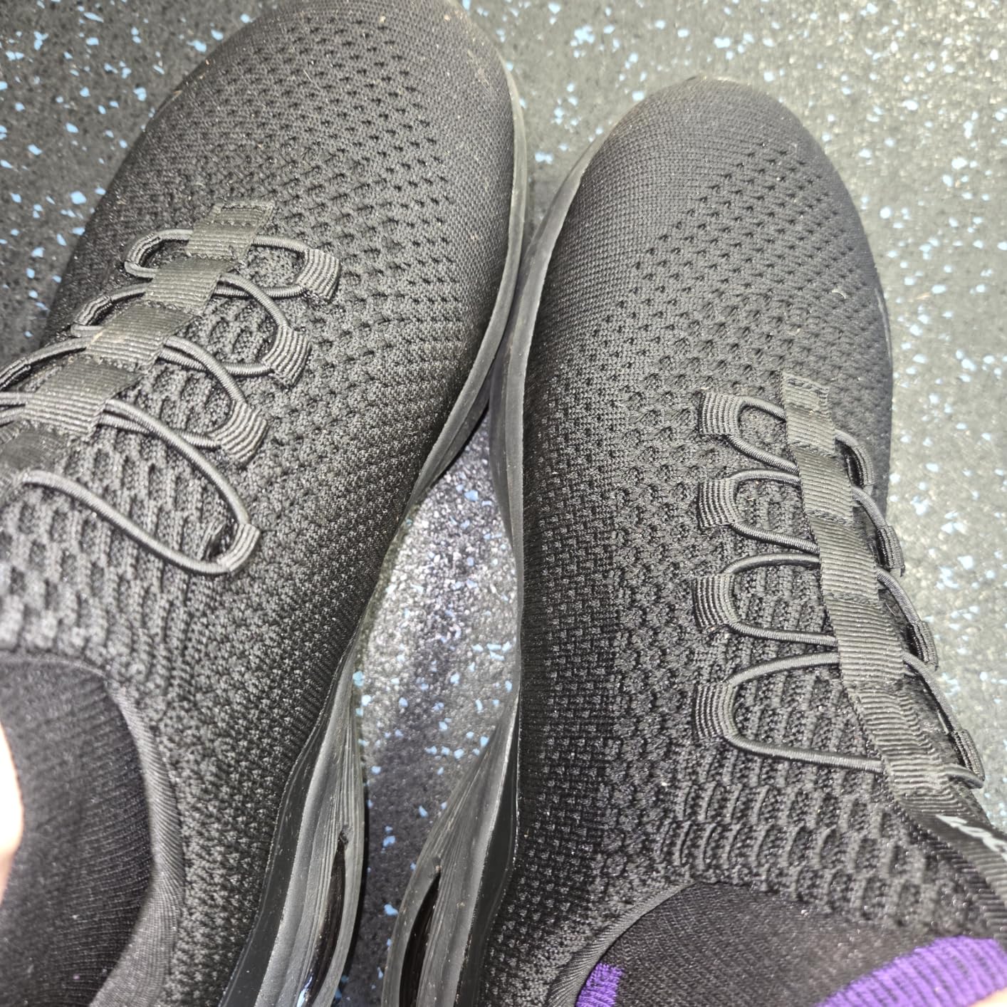 Wide Toe Box Shoes Women Slip on Sneakers with Arch Support, Extra Wide Width Comfort Walking Shoes for Plantar Fasciitis, Zero Drop Cushion Tennis Gym Shoes customer photo 1