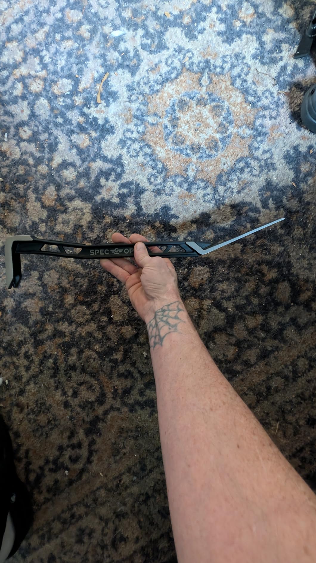 Spec Ops Tools Pry Bar, Crowbar for Demolition & Nail Pulling, High-Carbon Steel, 42