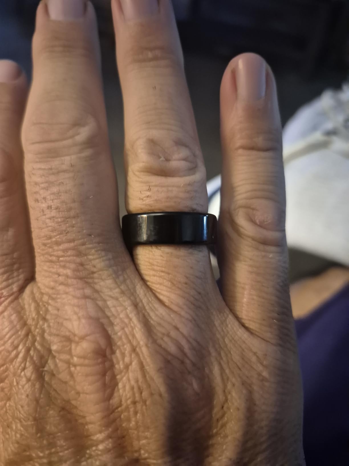 Smart Ring for Women & Men, Sleep & Fitness Tracker (Rose Gold, 9) customer photo 1