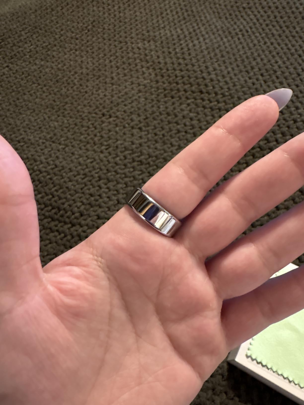 Smart Ring for Women & Men, Sleep & Fitness Tracker (Rose Gold, 9) customer photo 2