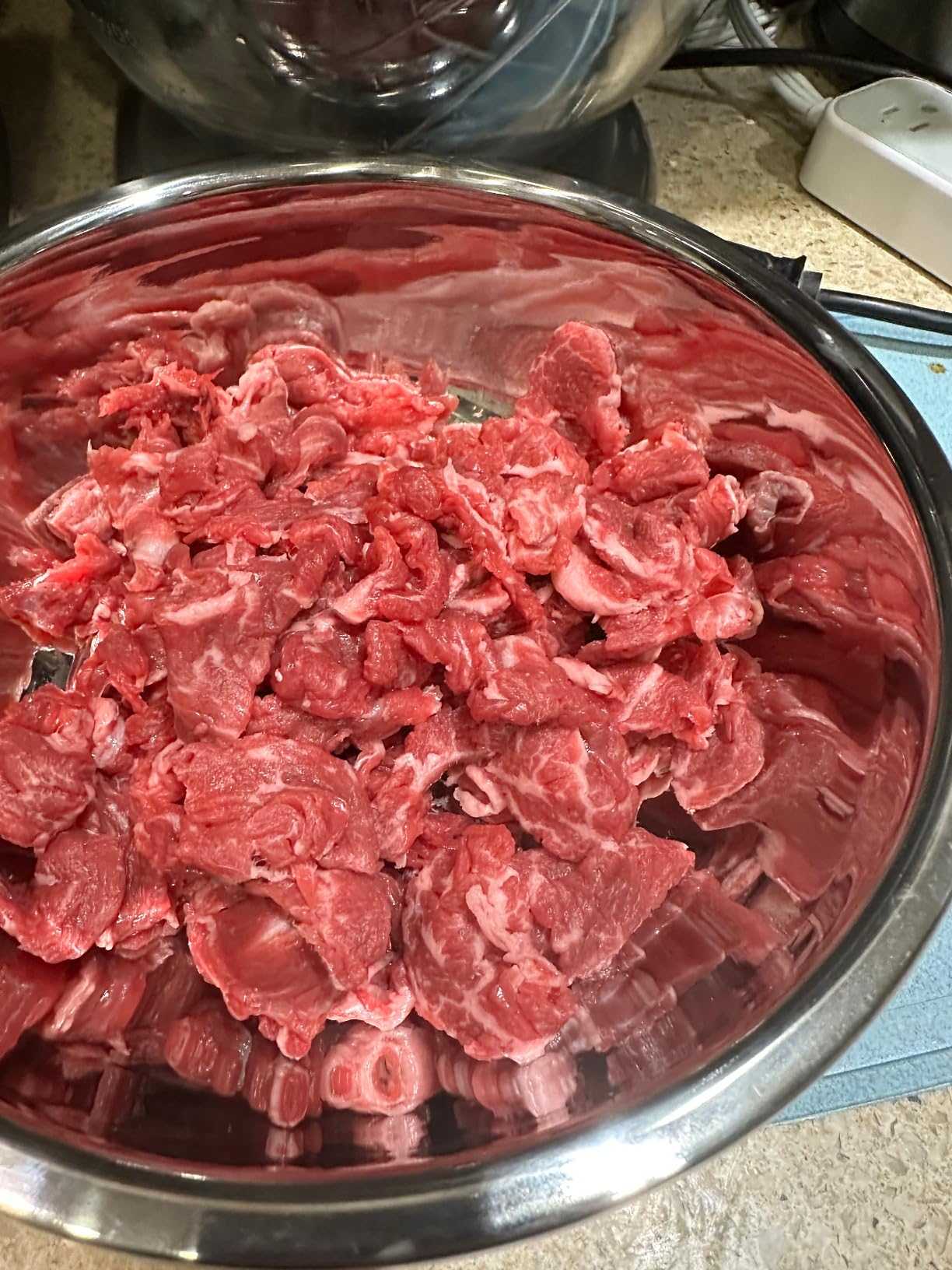 Meat Slicer Machine for Home, Quiet 200W DC Motor Electric Deli Slicer customer photo 2