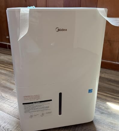 Midea 50 Pint Dehumidifier with Pump, 4,500 Sq. Ft, Energy star customer photo 2