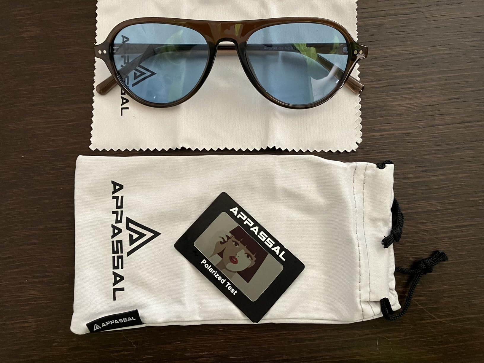 Appassal Small Polarized Aviator Sunglasses Women Men AP3798 customer photo 1