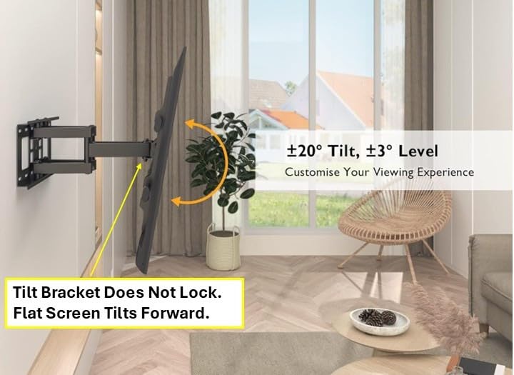 BONTEC Heavy Duty Fixed TV Wall Mount, 43-100 Inch TVs, Max VESA 800x600mm customer photo 1