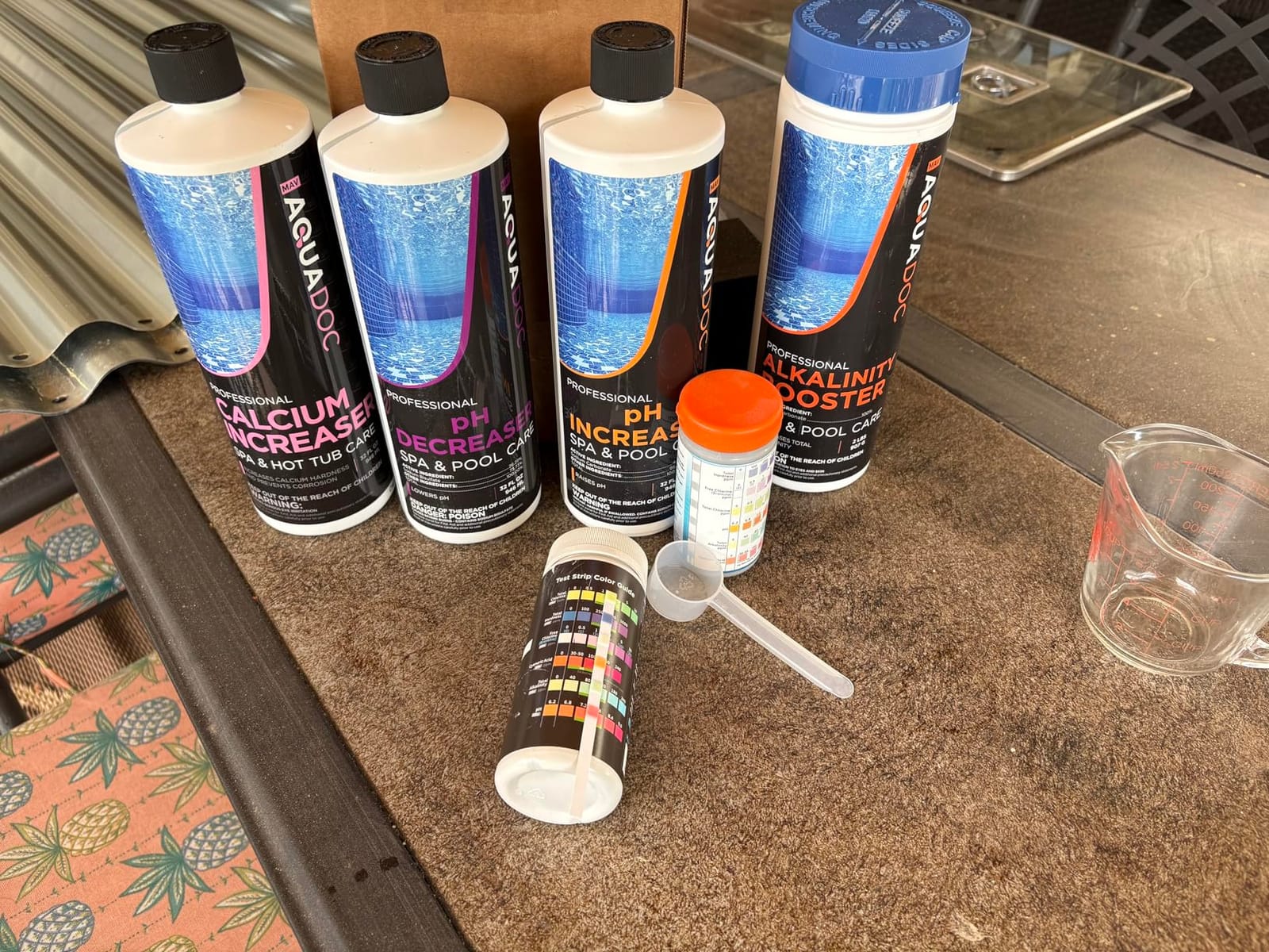 AquaDoc Hot Tub Water Balance Kit with 100 Test Strips - Made in USA customer photo 2