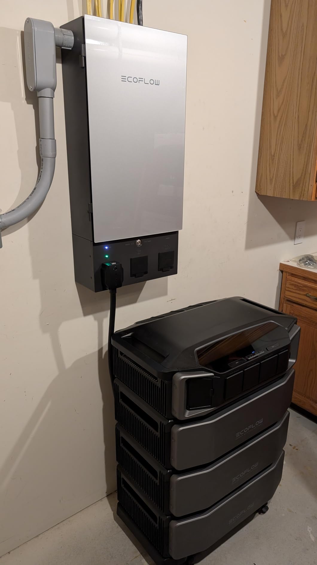 EF ECOFLOW Power Station 12288Wh Delta Pro Ultra X with AC cable customer photo 2