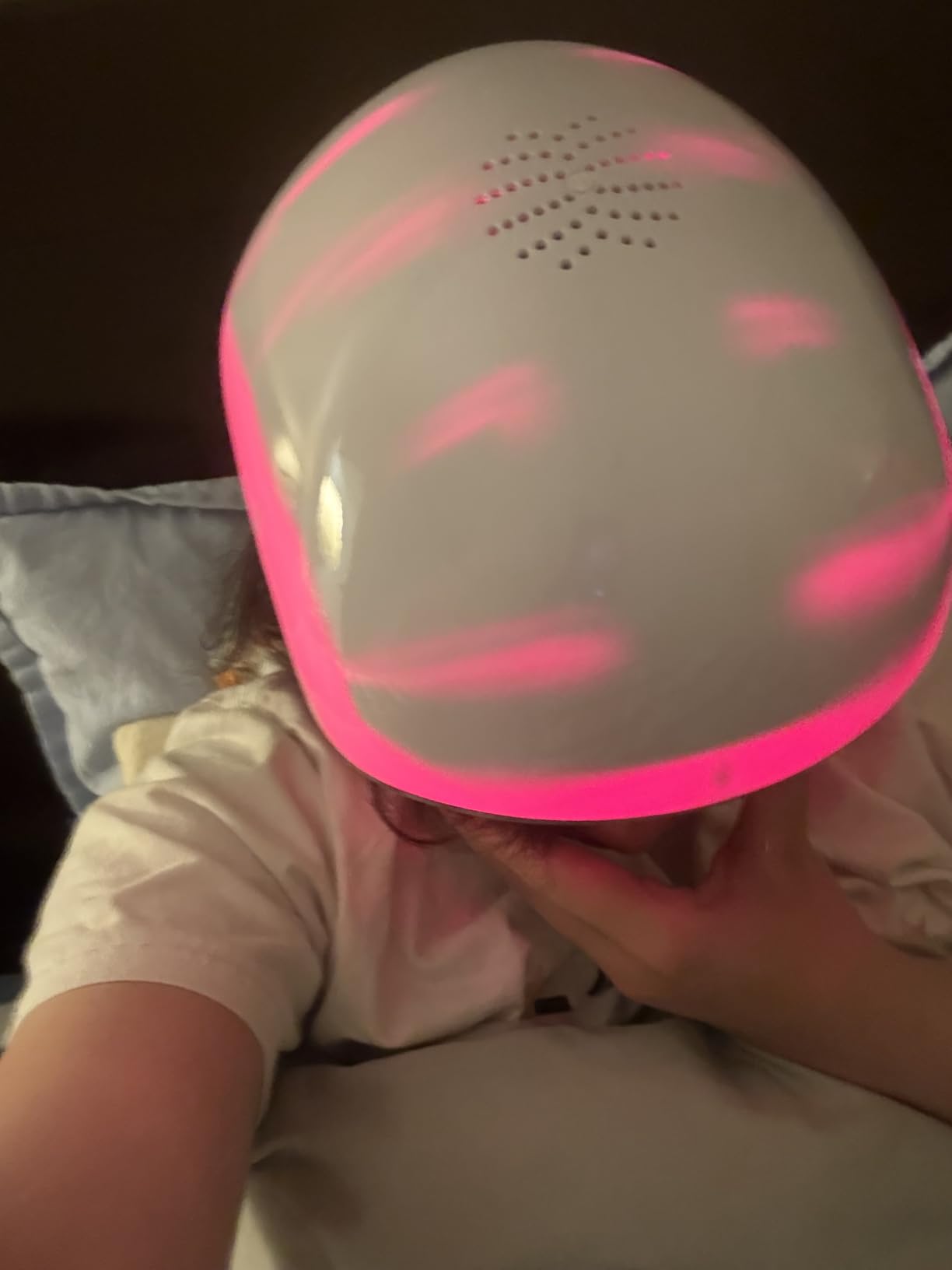 Hair Growth Device, 650-660nm Laser Red Light Therapy for Hair Growth Clinically Tested Low Level Laser Therapy (LLLT) Device FDA Cleared for Androgenetic Alopecia, Rechargeable Battery customer photo 2
