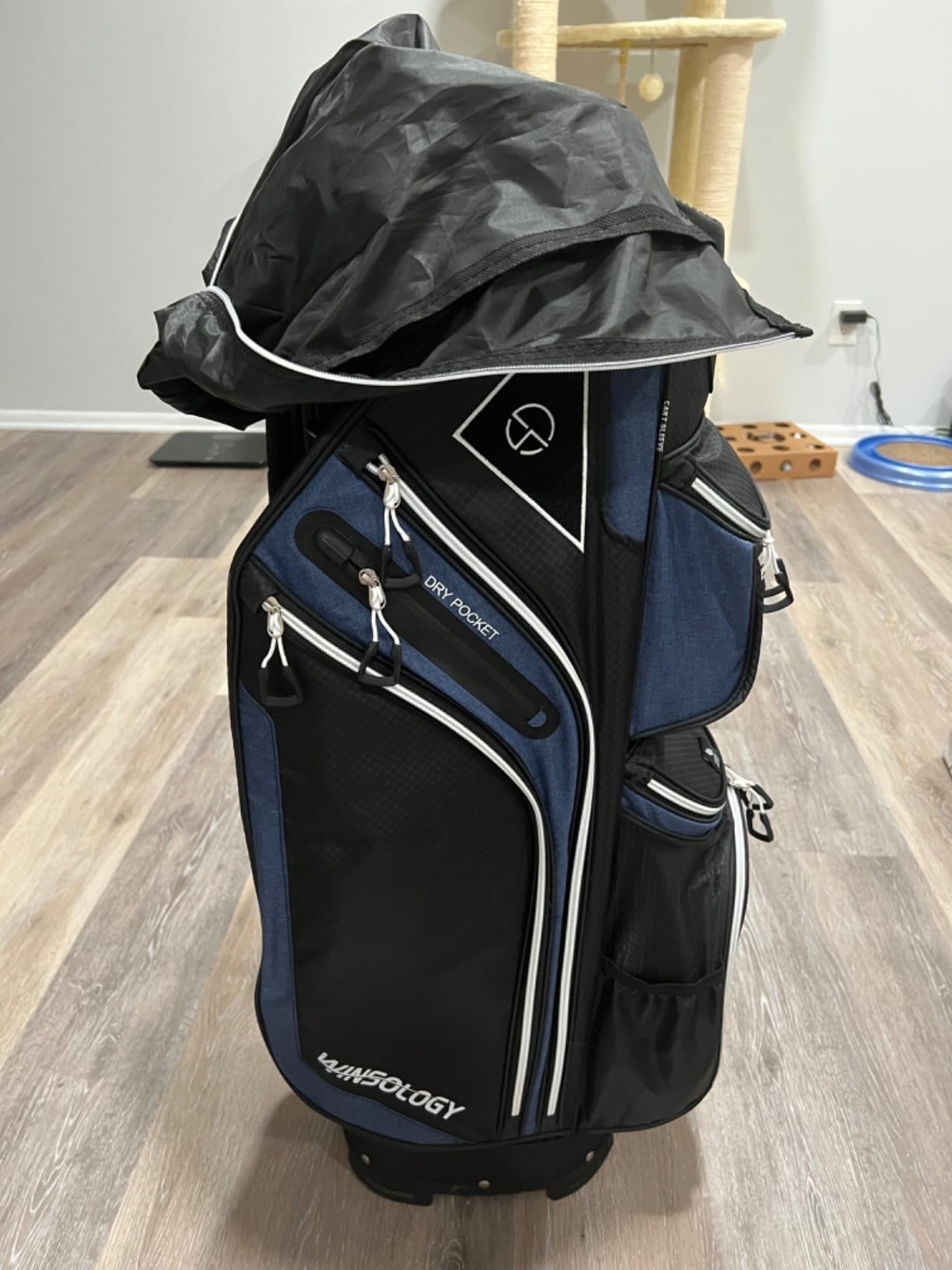 Max Lightweight Golf Cart Bag with Dual Handles and 14 Way Individual Full Length Dividers, Golf Club Bag with 11 Pockets, Large Putter Well, Double Strap Cooler for Men & Women customer photo 2