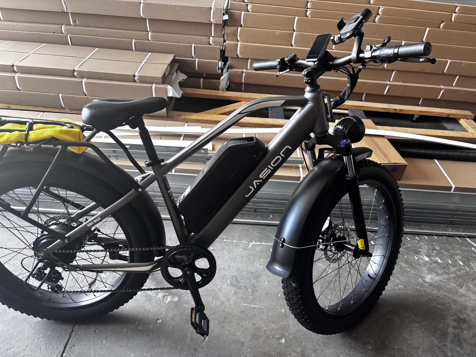 Jasion EB5 MAX Electric Bike for Adults 2000W Peak Motor, 48V 15Ah Battery customer photo 1