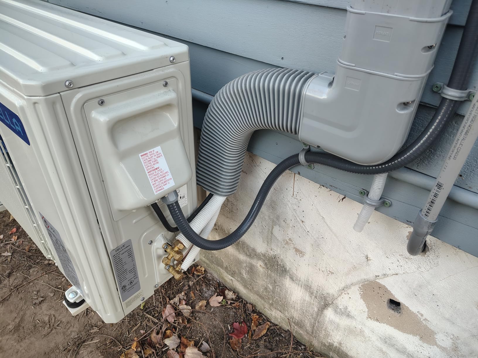 DELLA Serena Series 9000 BTU Mini Split AC, Energy Star 22 SEER2 230V, 0.75 Ton Inverter Heat Pump Ductless AC System for Rooms up to 400 Sq.Ft, WiFi & Alexa Control, Pre-Charged, 16.4ft Install Kit customer photo 1
