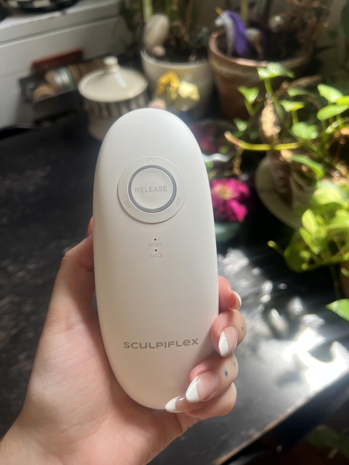 SCULPIFLEX – Original 3-in-1 Body Sculpting Machine for Firmer-Looking Skin – Lymphatic Drainage Massager & Cellulite Massage Tool for Stomach, Arms, Legs, and Thighs + 1x Gel customer photo 2