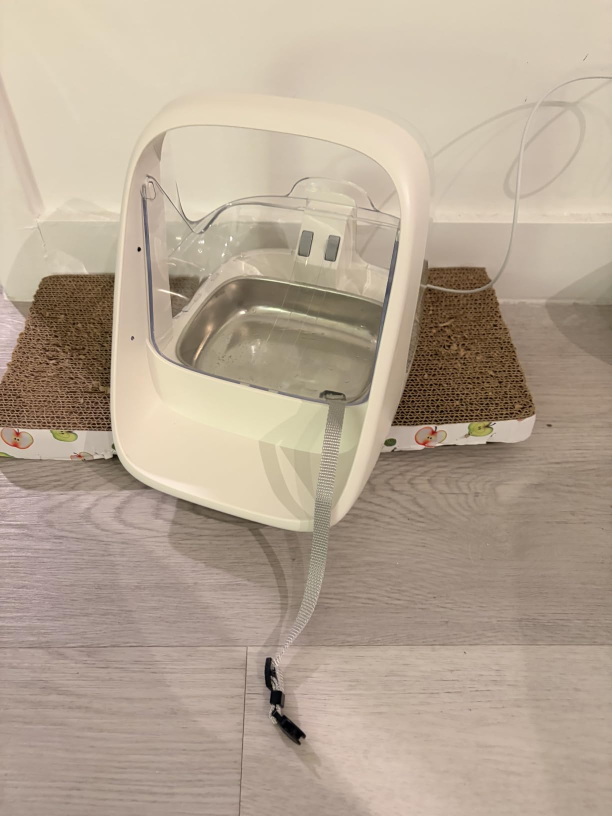 Microchip Pet Feeder - Rechargeable Selective-Automatic Cat Feeder with RFID & Microchip Recognition - Stainless Steel Bowl - Prevents Food Stealing in Multi-Cat Homes - for Wet and Dry Food customer photo 2