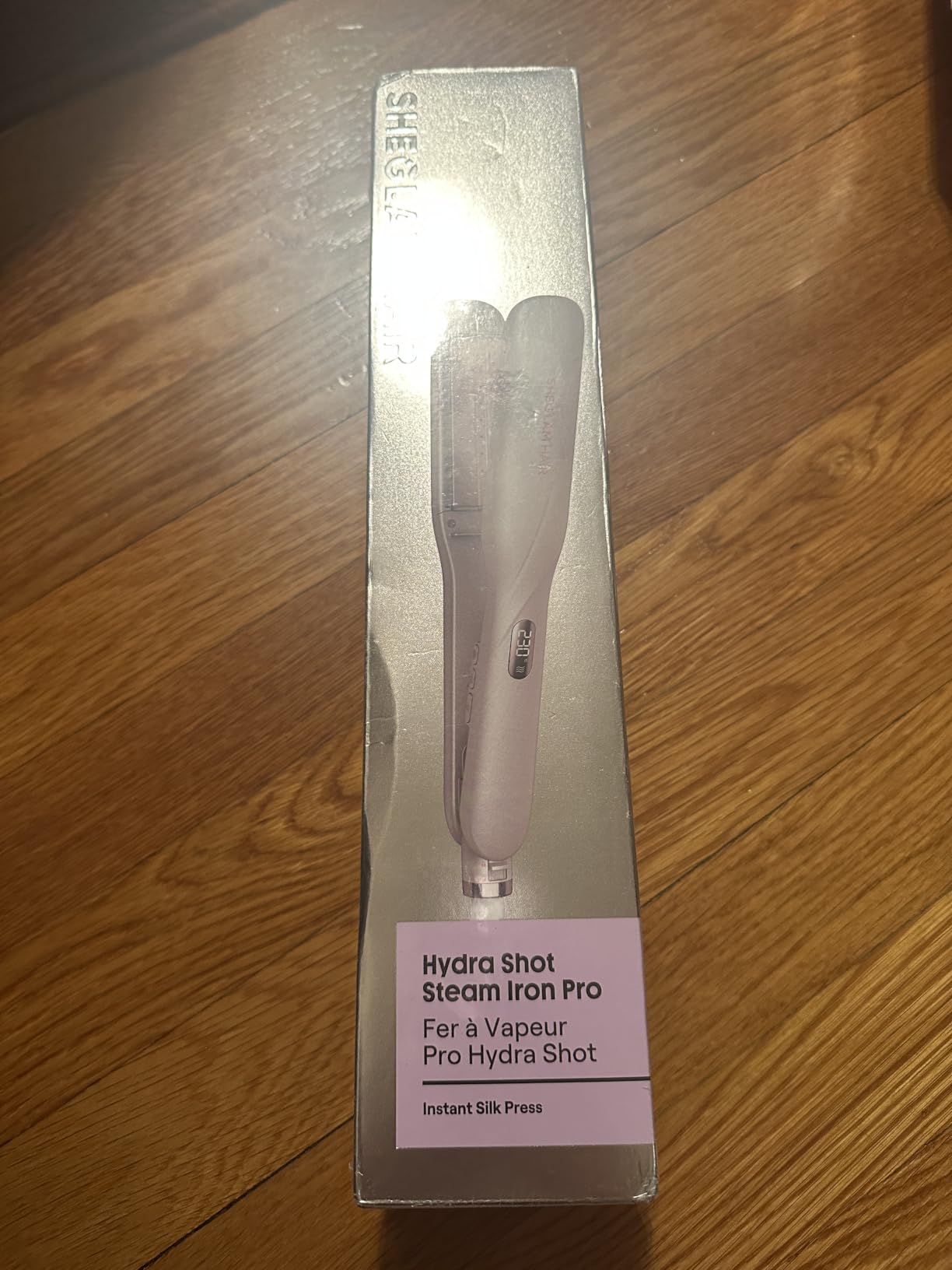 SHEGLAM Steam Flat Iron Hair Straightener 1.5