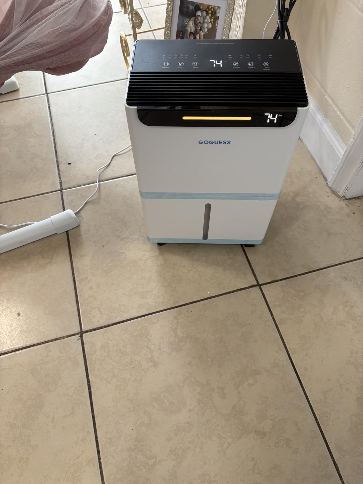1600 Sq.Ft Compressor Dehumidifier for Basement, Max 21 Pint/Day customer photo 1