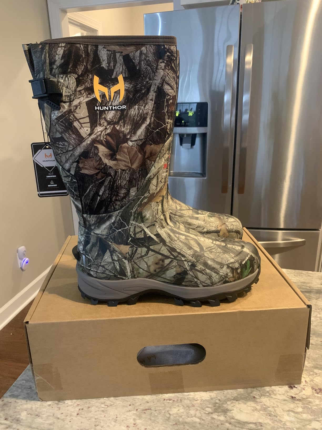 Hunting Boots for Men, Waterproof Xerogel Insulated, Rubber Boots customer photo 2