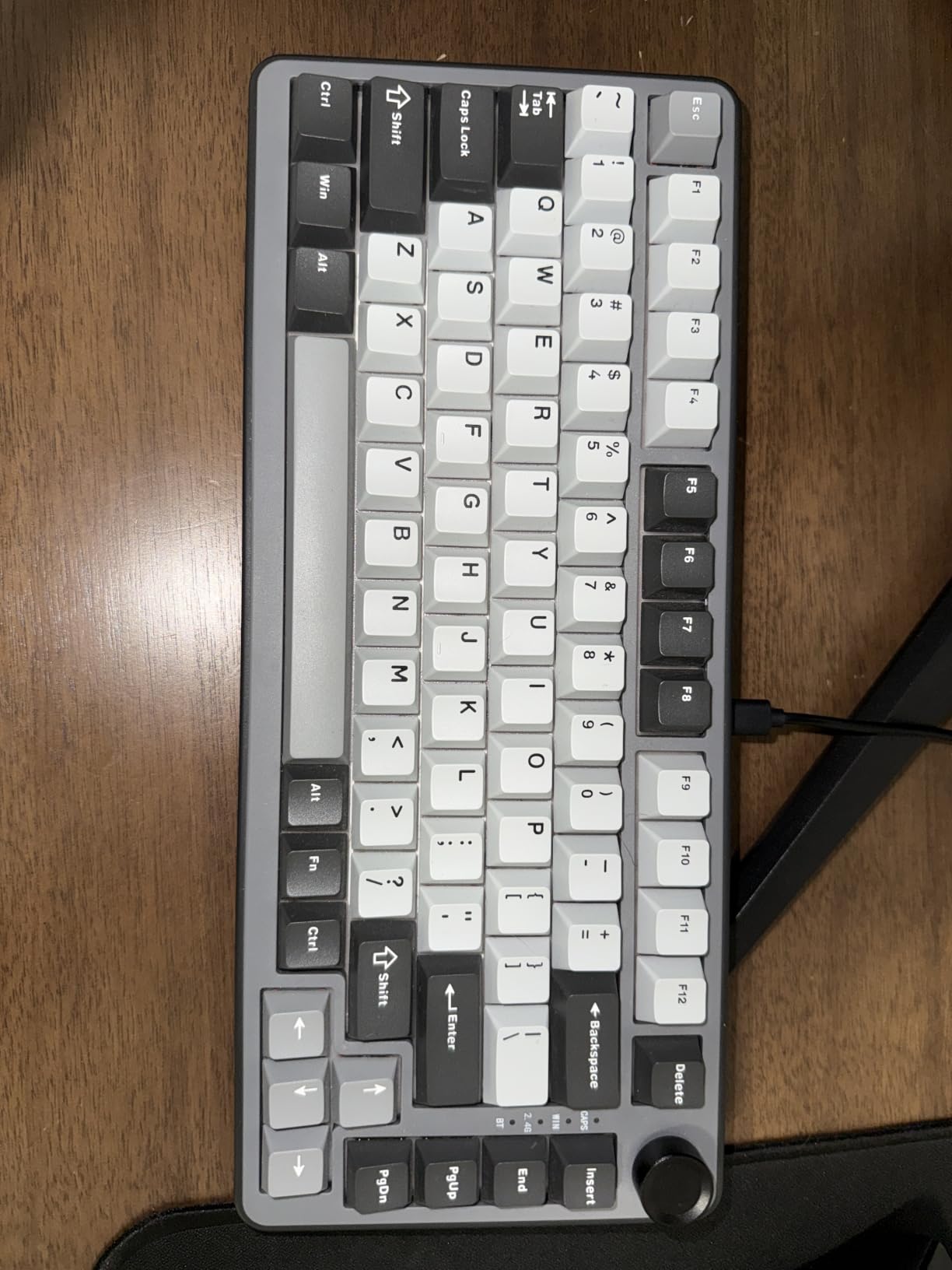 YUNZII B75 PRO 75% Wireless Mechanical Keyboard (Black Heart, CocoaV2) customer photo 2