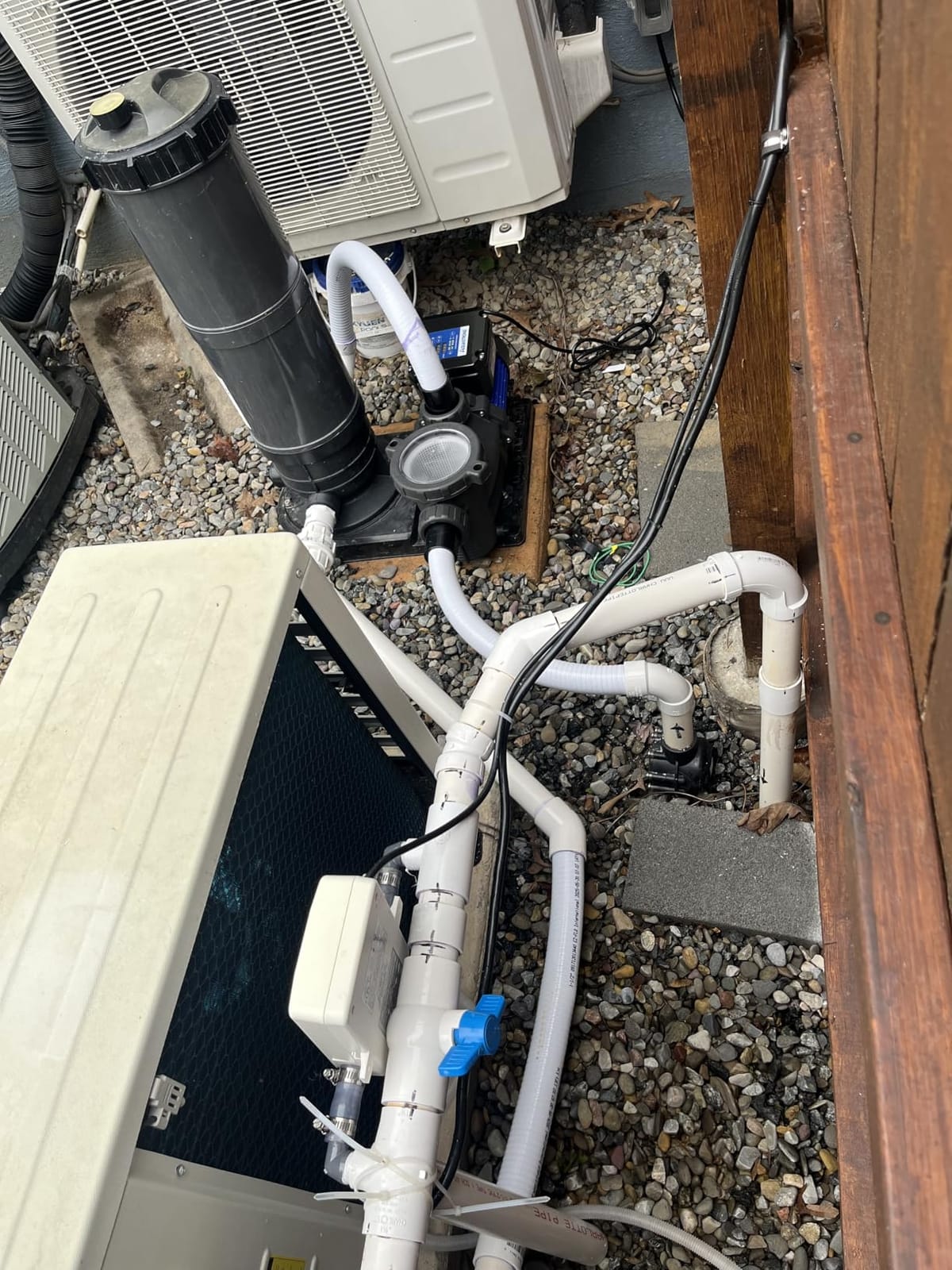 Aquastrong 2HP In/Above Ground Pool Pump, Dual Speed with Timer, 115V, 5186GPH, High Flow Self Primming Swimming Pool Pump,Black customer photo 2