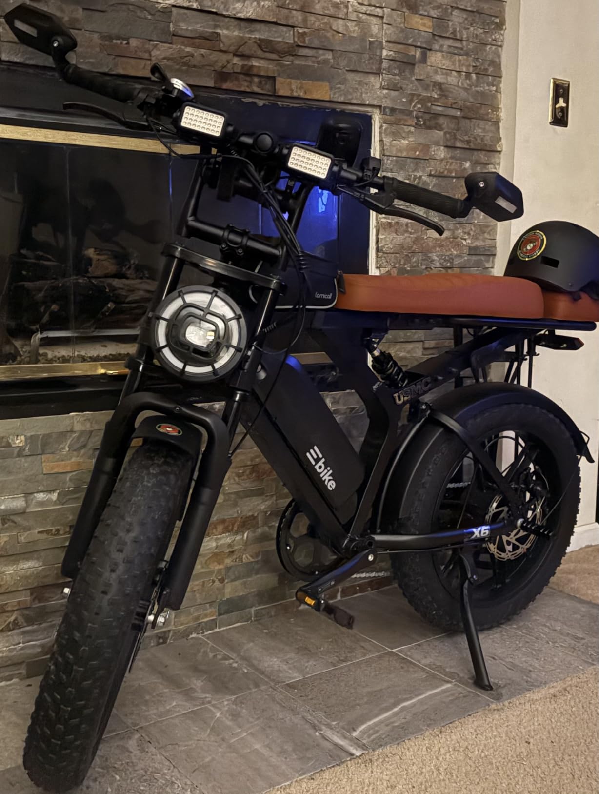 Electric Bike for Adults,48V Removable Battery Retro Ebike,28MPH Top Speed customer photo 2