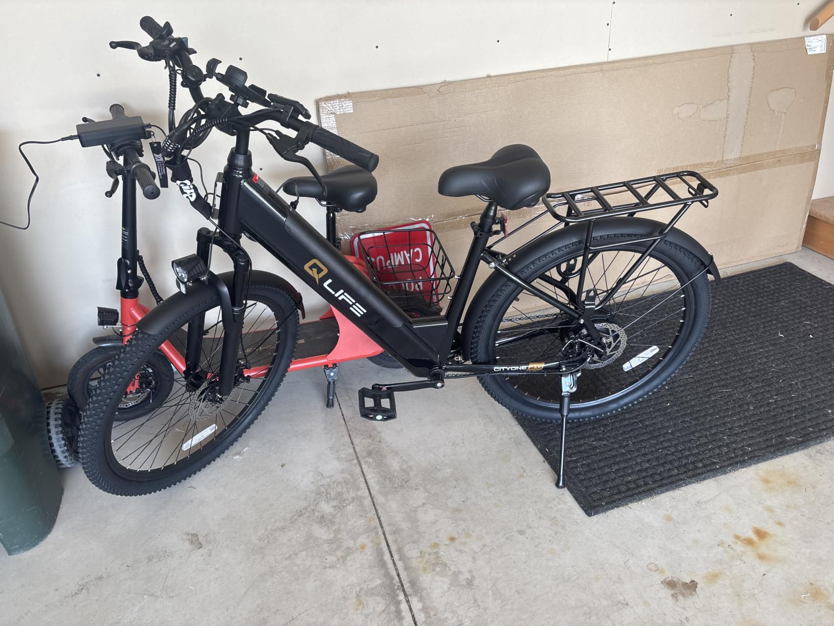 Qlife Cityone 2.0/Cityone Plus Electric Bike for Adults-1200W Peak Motor customer photo 1
