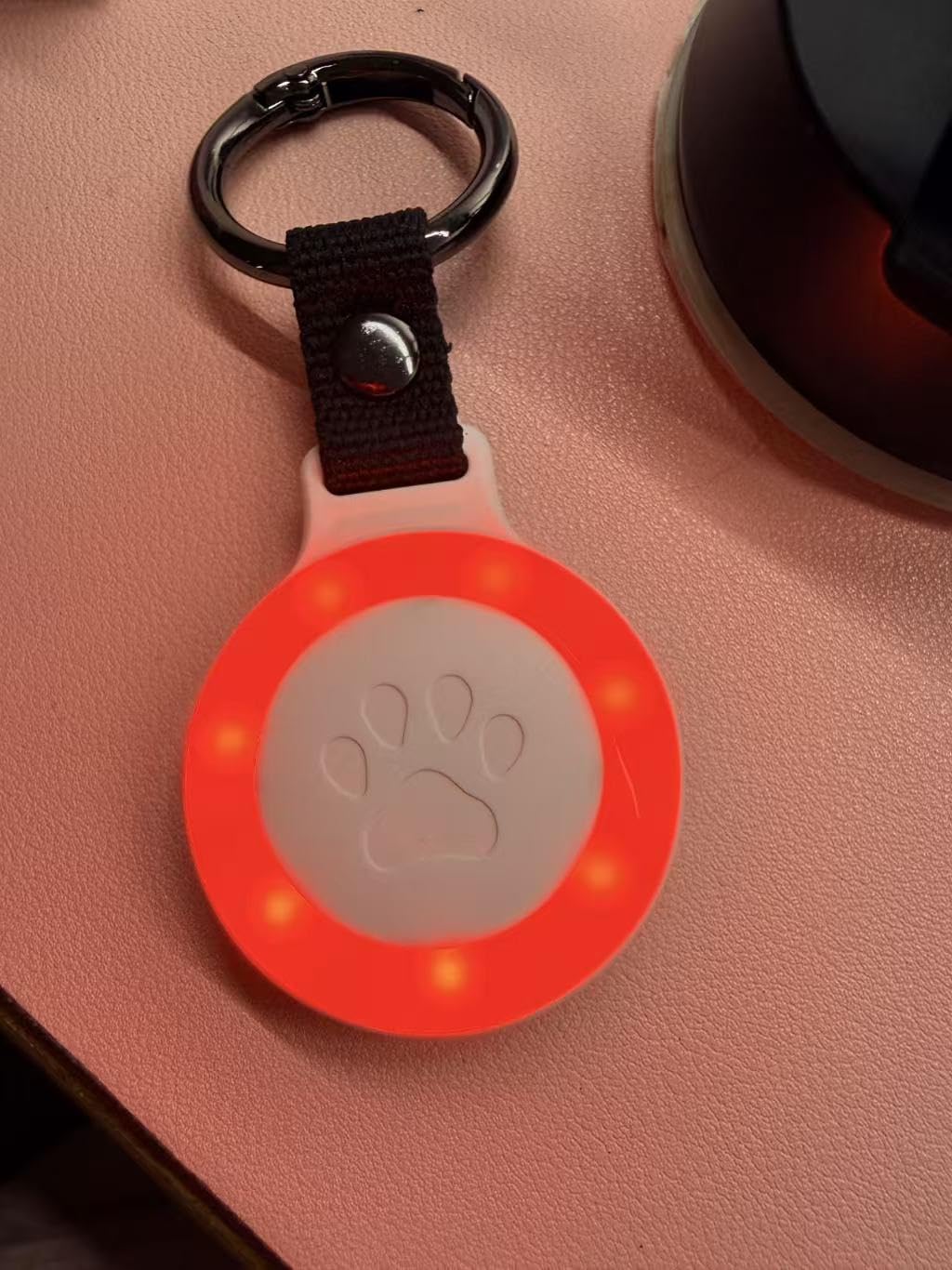 Pet Tracker for Dogs Cats, Location & LED Night Light Tag, No Monthly Fee customer photo 2