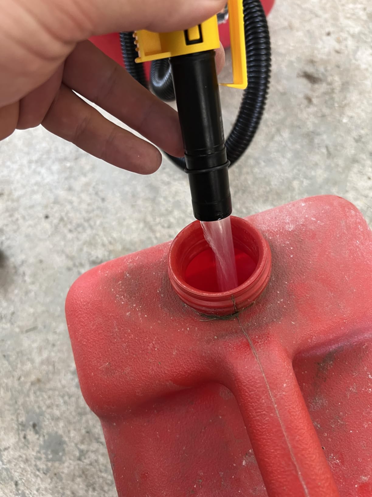 Electric Fuel Transfer Pump 3.8GPM Hand Nozzle (Bare Tool) customer photo 1
