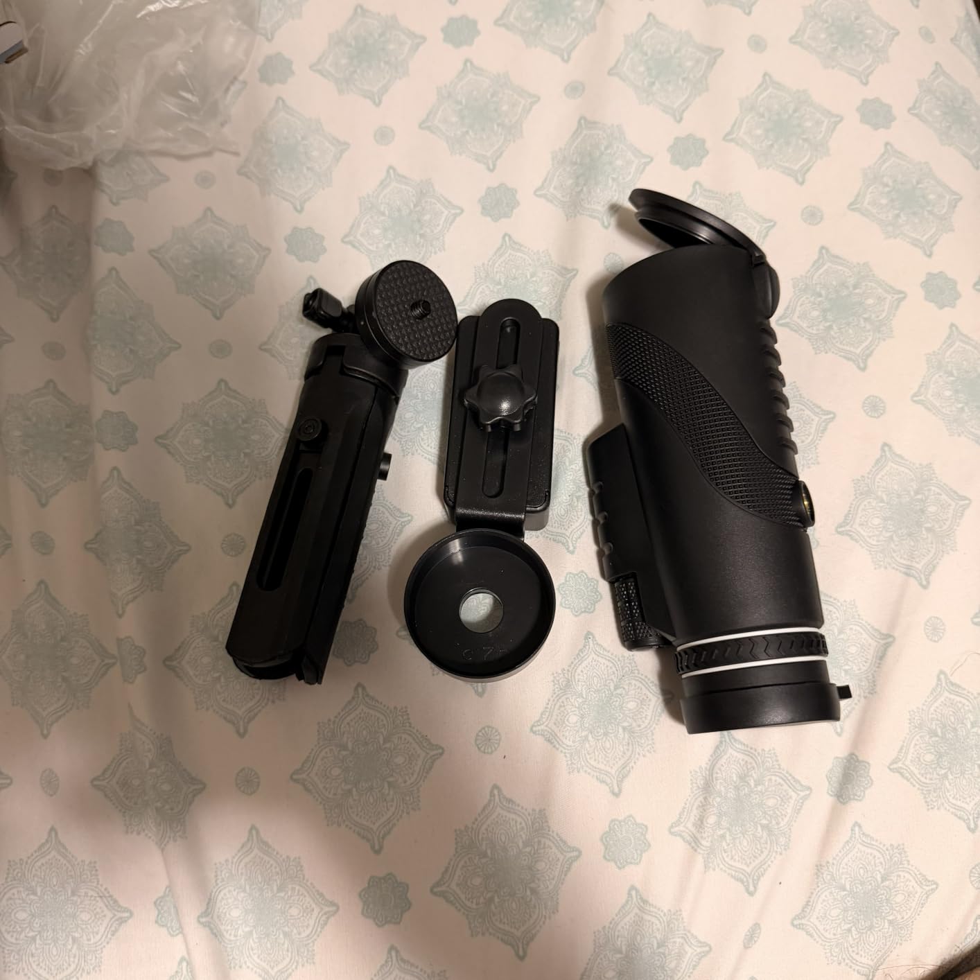 Monocular-Telescope 80x100 High Powered for Adults Monocular for Smartphone Adapter Telescope Hunting Wildlife Bird Watching Travel Camping Hiking-Green customer photo 2