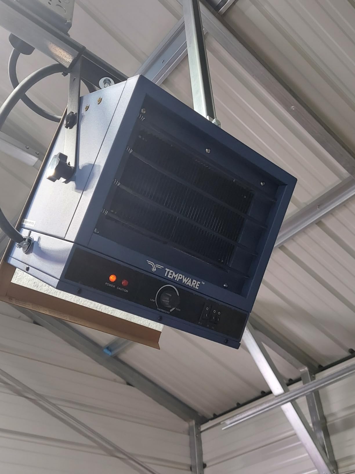 TEMPWARE 5000W Electric Garage Heater, 240V Hardwired Heater customer photo 2