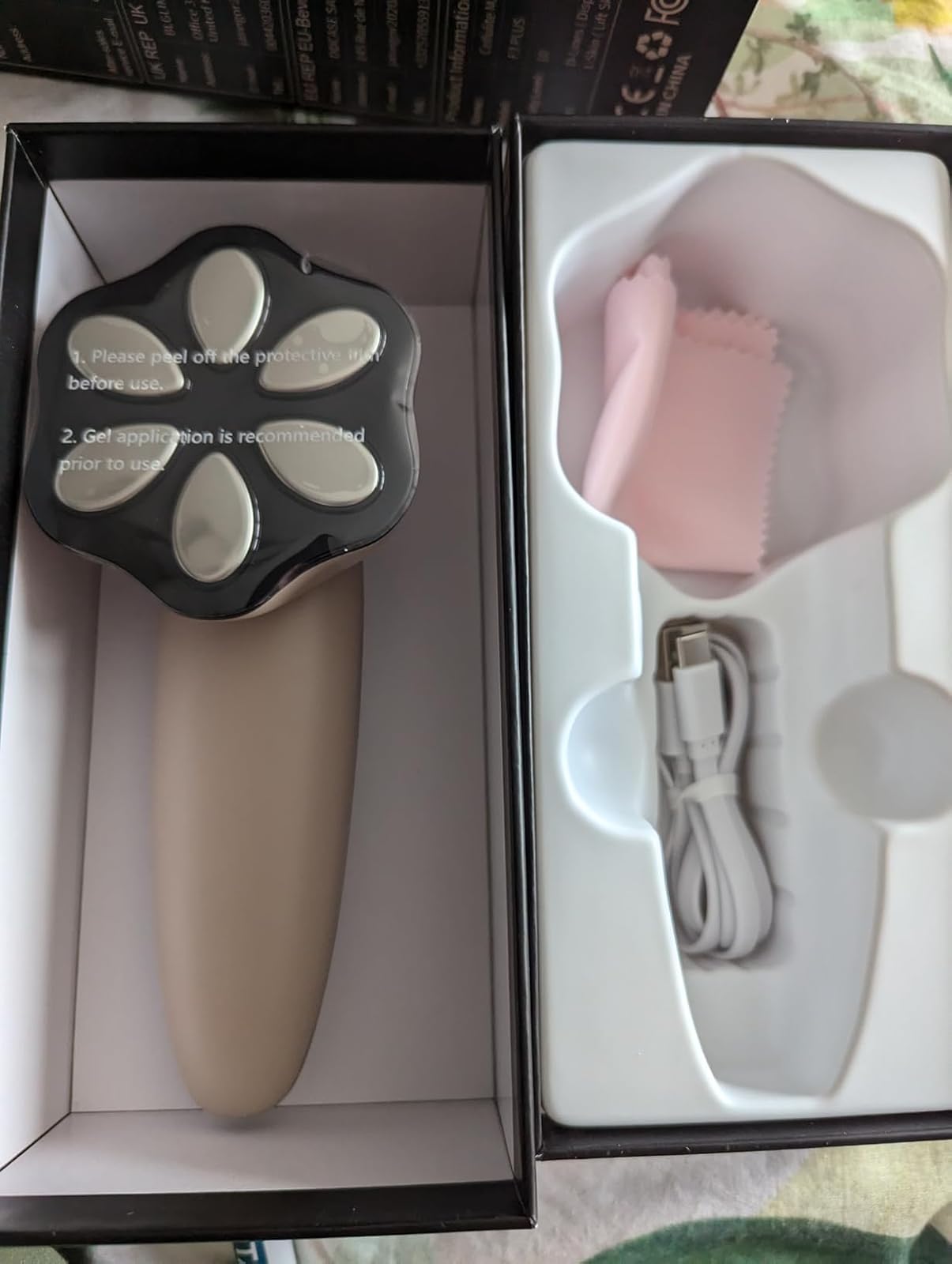 Cellulite Massage Tool - Body Sculpting Machine, Electric Body Toning & Cellulite Massager with Heating Skin Tightening for Home Use, Cellulite Remover for Belly, Legs, Belly, Arms, Buttocks (Pink) customer photo 1