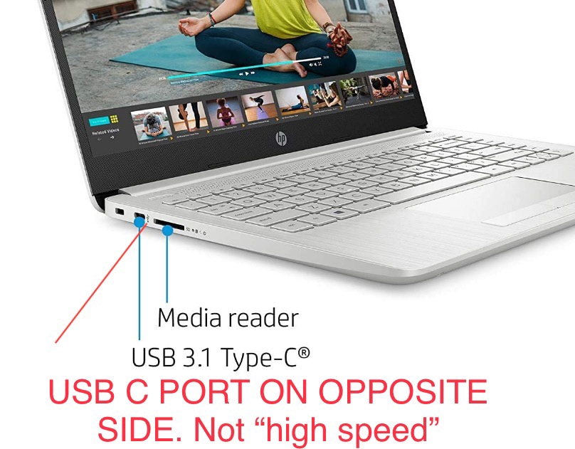 HP Ultrabook Laptop, Microsoft 365 Included, 8GB RAM, Intel Core, No Mouse customer photo 1