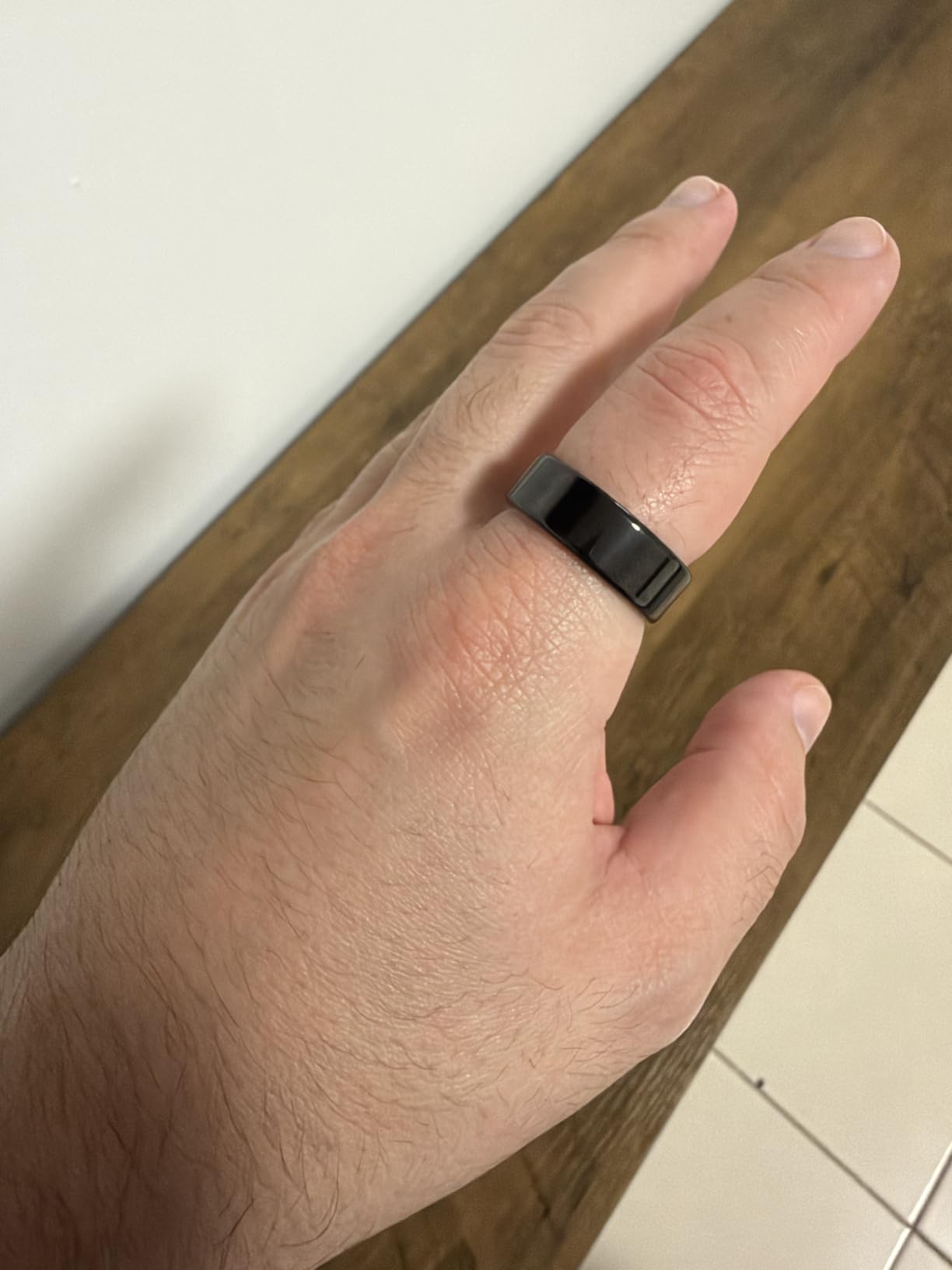 Smart Rings for Women Men, Fitness Ring with Heart Rate, Blood Oxygen, HRV, Stress, Sleep Tracker, Step Tracker, No Subscription Fee, lP68 Waterproof Smart Ring for iPhone & Android (Rose Gold 11#) customer photo 2