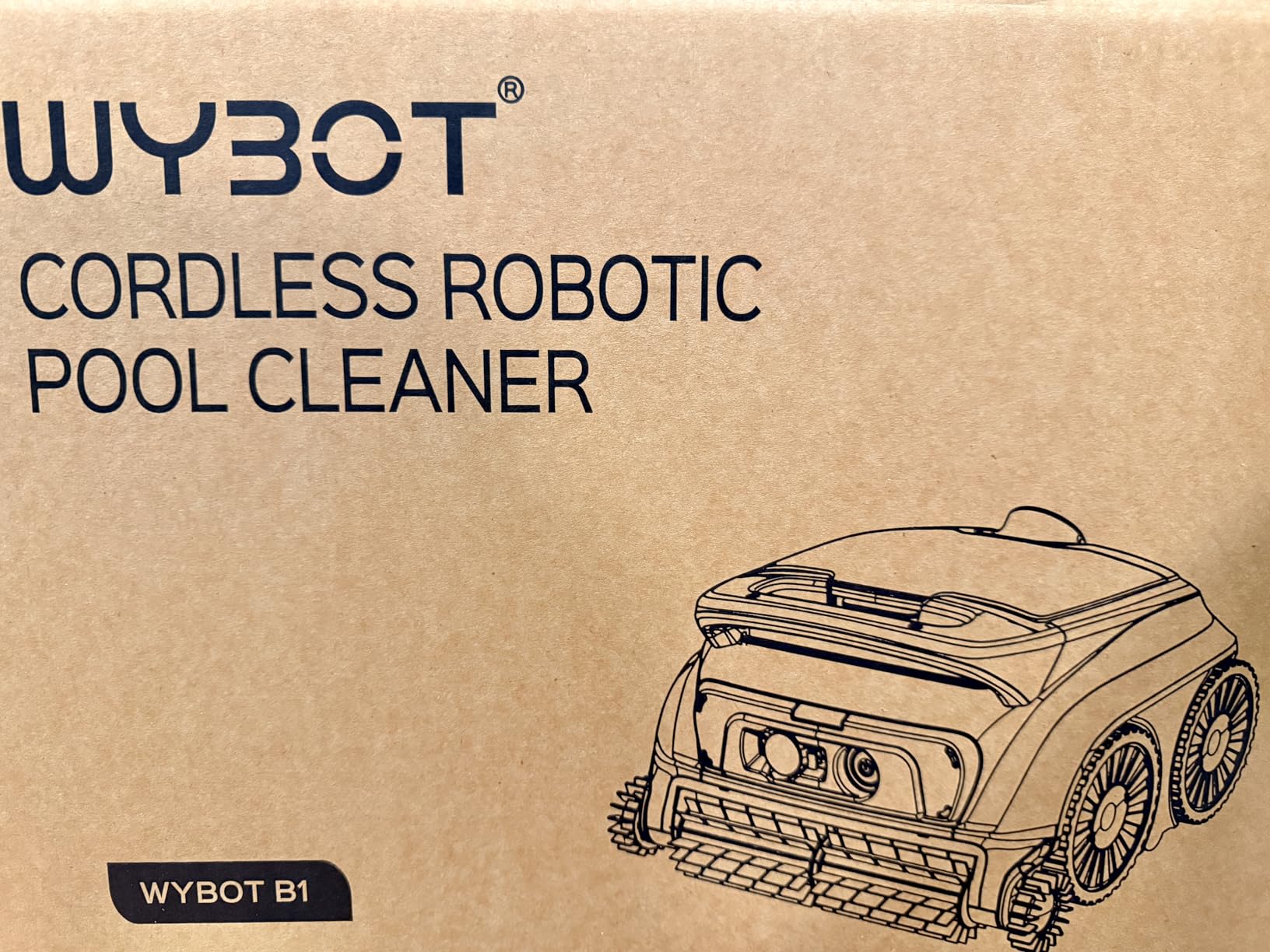 WYBOT B1 Cordless Robotic Pool Vacuum Pool Cleaner Robot for Inground Pools customer photo 1