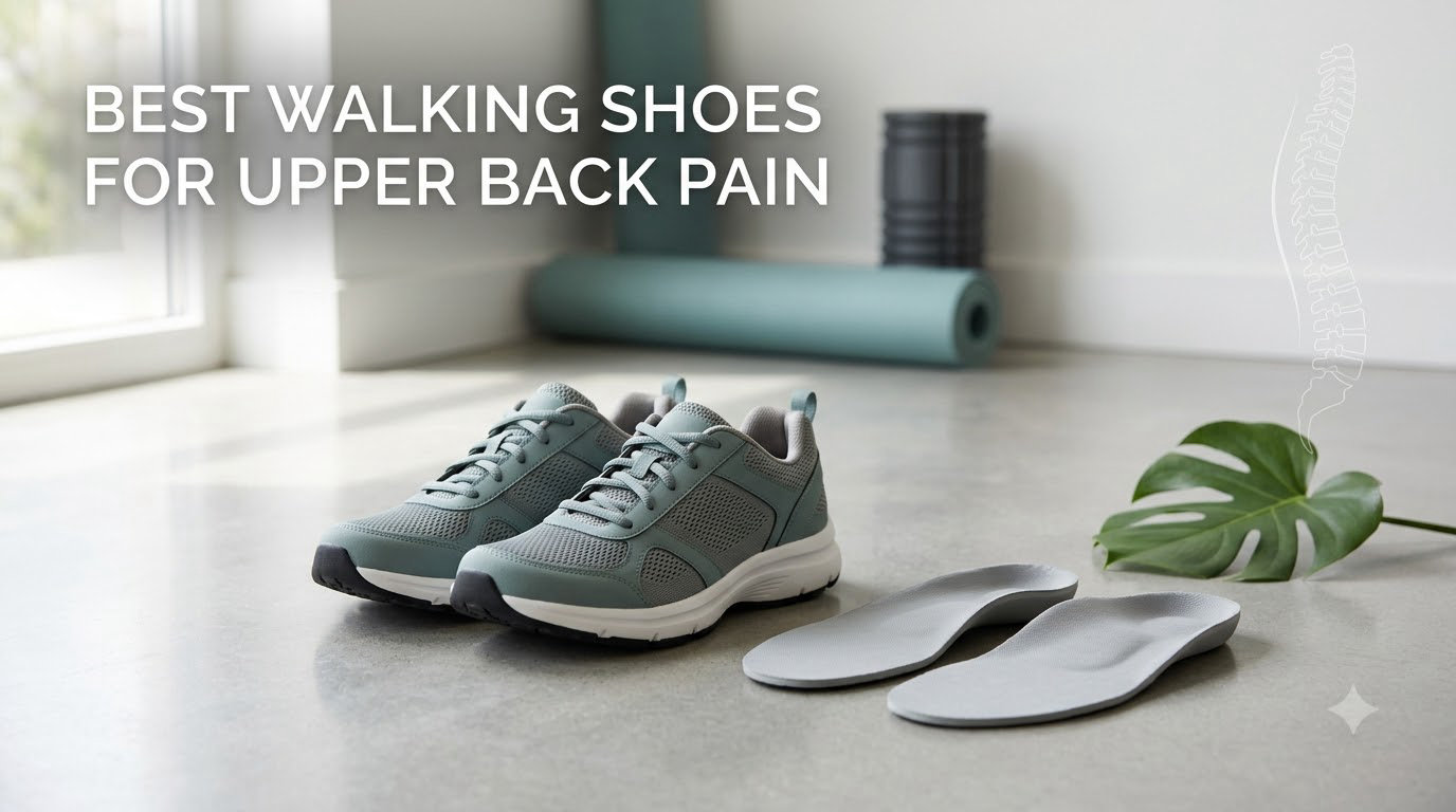 best walking shoes for upper back pain