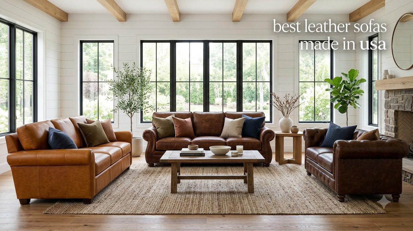 best leather sofas made in usa