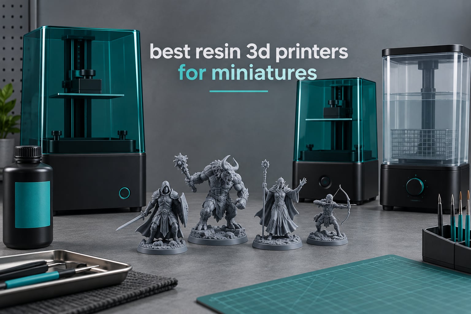 best resin 3d printers for miniatures