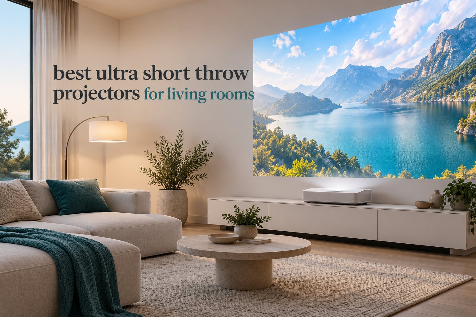 best ultra short throw projectors for living rooms