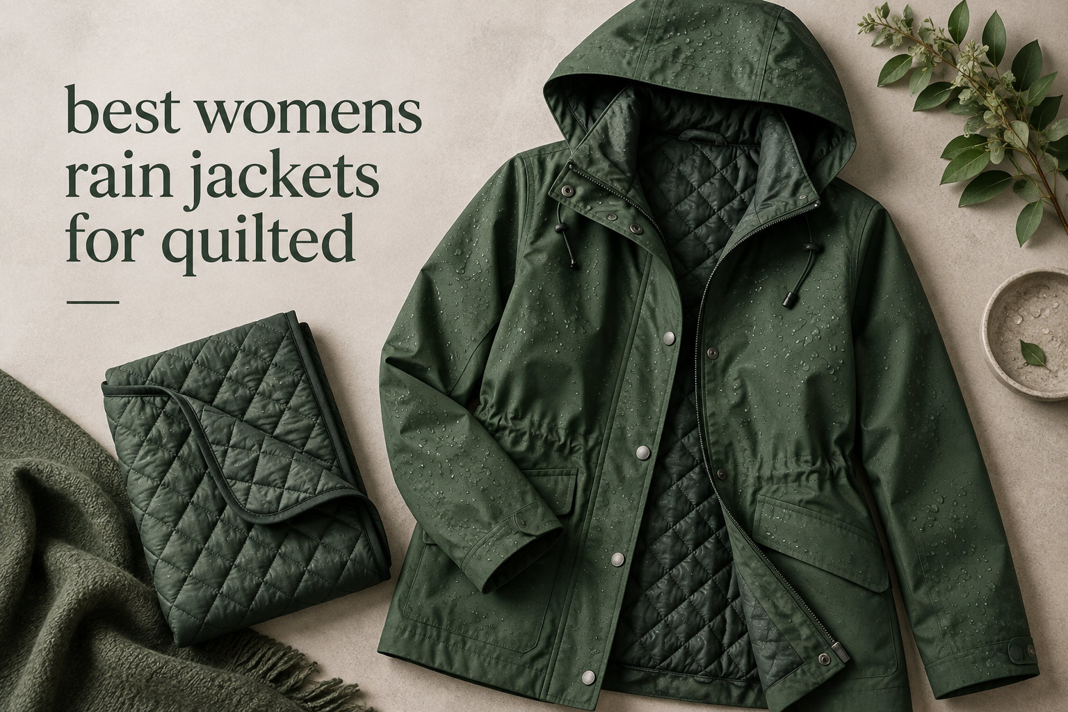 best womens rain jackets for quilted