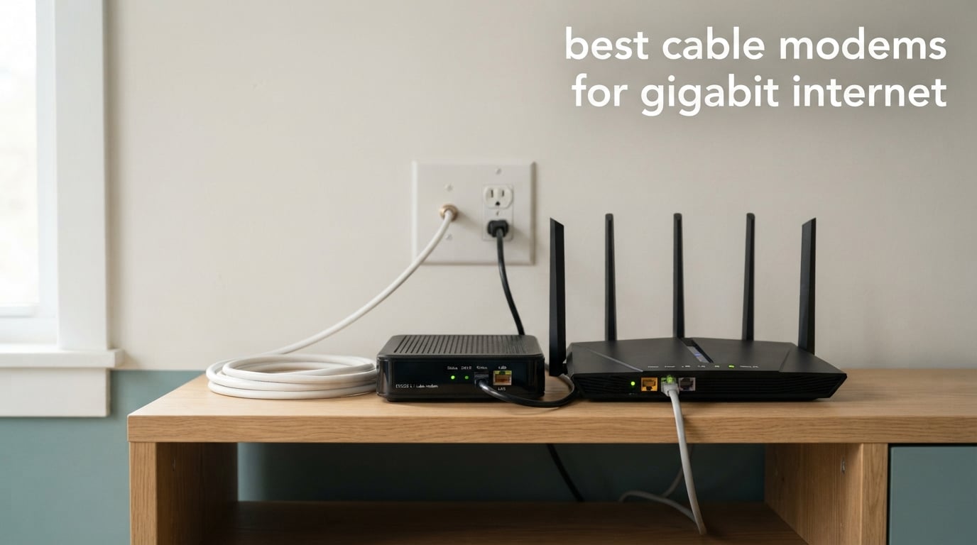 best cable modems for gigabit internet