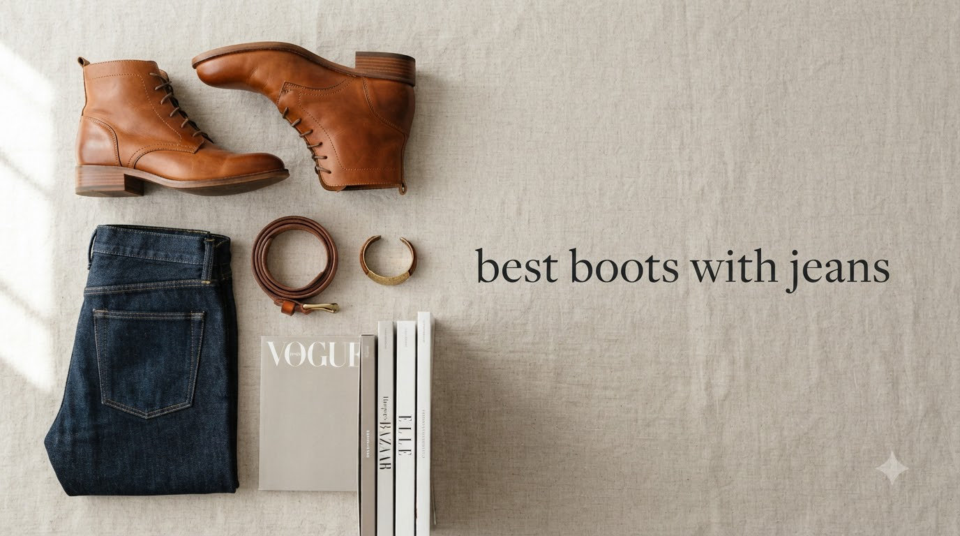 best boots with jeans