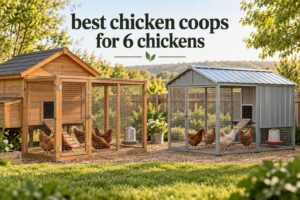 best chicken coops for 6 chickens
