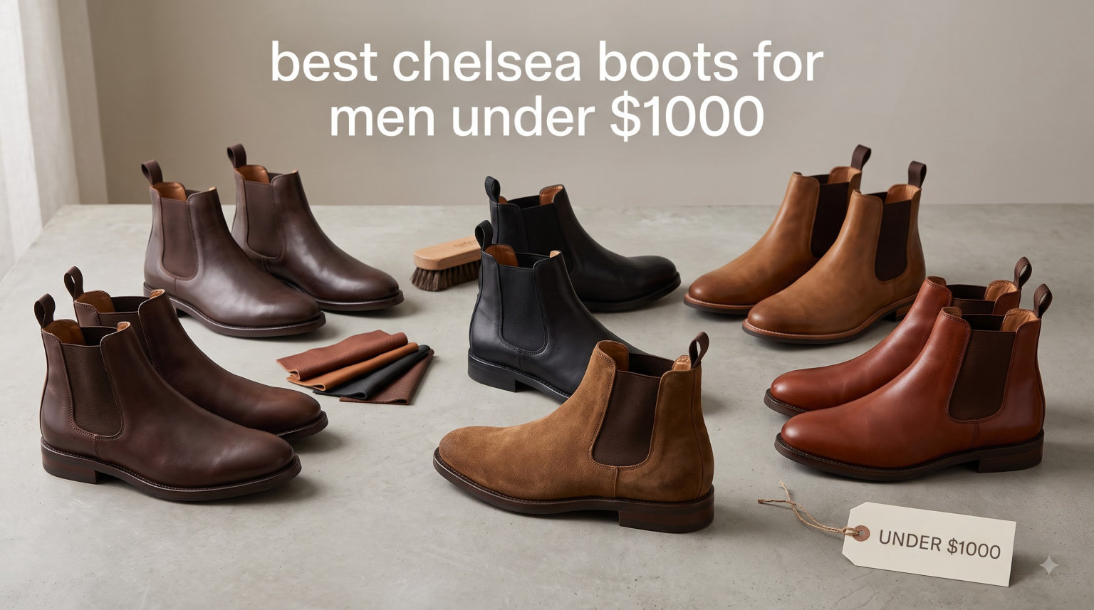 best chelsea boots for men under $1000