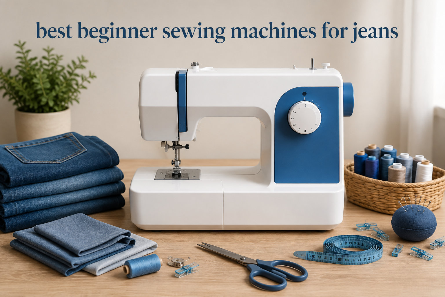 best beginner sewing machines for jeans