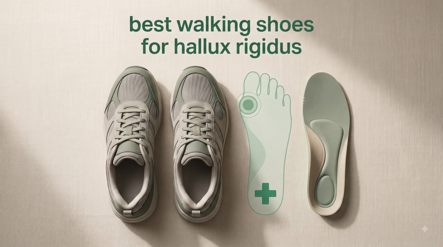 best walking shoes for hallux rigidus