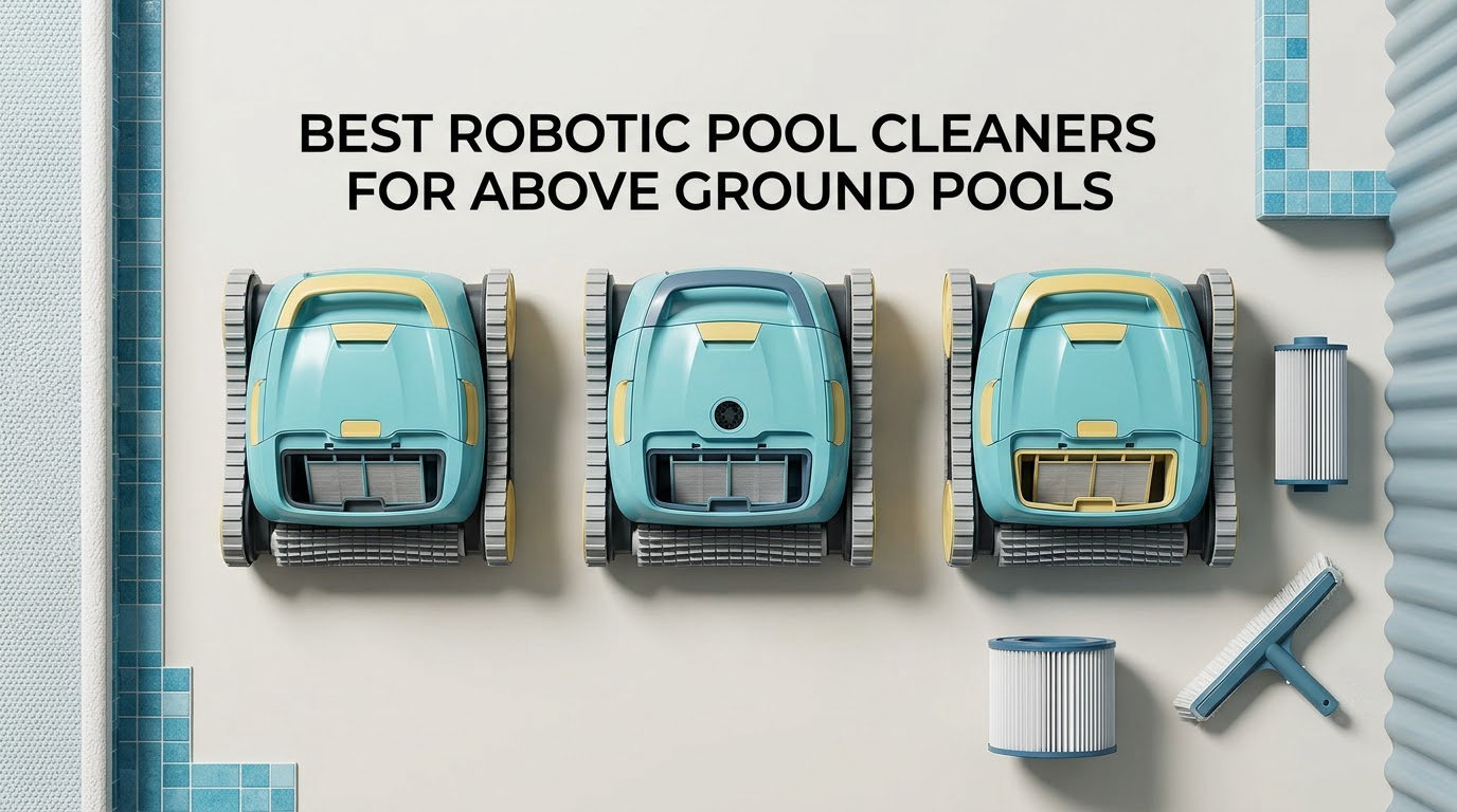 best robotic pool cleaners for above ground pools