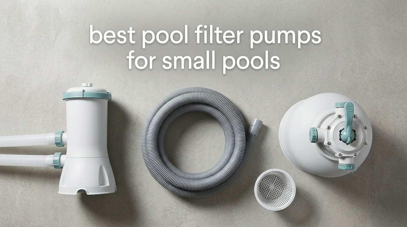 best pool filter pumps for small pools