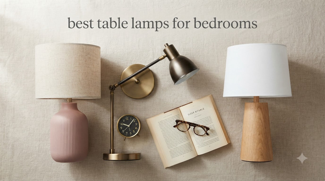 best table lamps for bedrooms